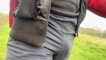 I love My big bulge wanting to break out of my sweatpants