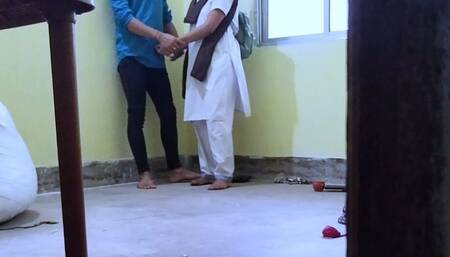 College Student and Teacher Made a Video of Themselves Having Sex in the College Store Room.
