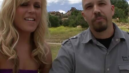 Blonde Housewife Darcy Tyler Is Thirsty for Stranger's Cum