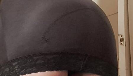 wife with big vintage panties