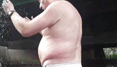Very sexy wet jerk off of a fat sensual pig