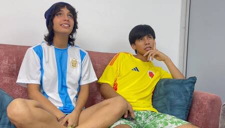 I Watch the Cup Final with My Cute Stepsister and I End up Fucking Her and Showing Who the Champion Is