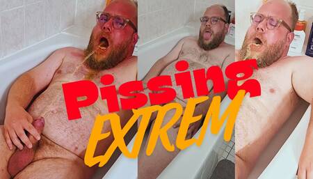 Cri33ys extreme pissing in front of the camera