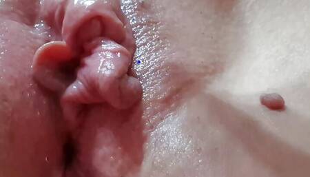 Double penetration close up
