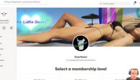 Her Little Secret - Getting handjob blowjob at work