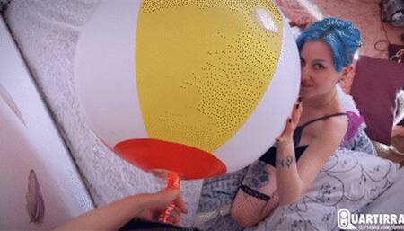 Q966 Stashia makes SPH beachballs burst on your wood - 480p