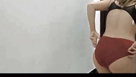 Hot sexy Muslim girl wearing his clothes and also enjoyed it