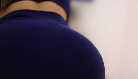 My Neighbor's Tight Blue Dress