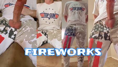 Big Cock Big Cumshot Big Cannon Fireworks