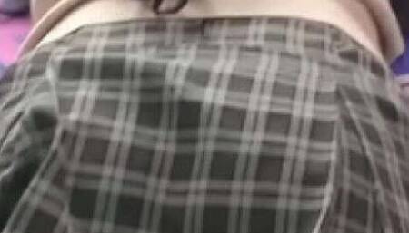 I trade my stunning backside for phone credit with the local convenience store guy