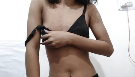 Beautiful jucice village girl gets horny in search of big thick dick