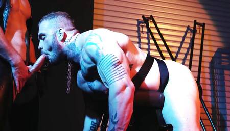 Devin Franco Face Fucks Davin Strong Before Ass Fucking Him