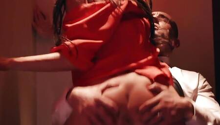 Horny couple fucks in a restaurant restroom  - Lost In LA EP.1 by Erika Lust