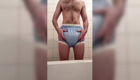 Diaper under the suit