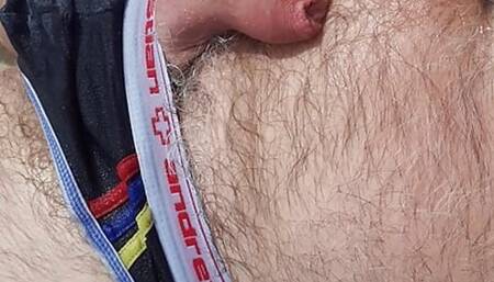 Pissed my pants on the beach