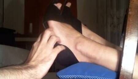High Heels Feet Tickling
