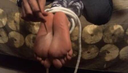 Very Hard Feet Tickling No mercy For Ticklish Girl