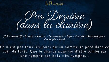 French Dirty Talk   Sex Story   Fuck the nymph in the forest