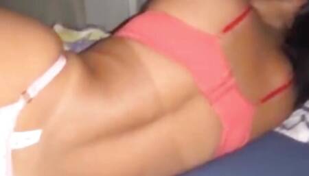 Inevitable not to my stepsister if she goes to bed like this and with that big ass