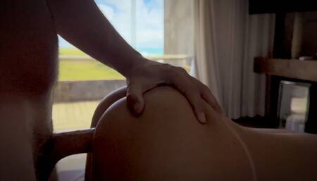 I Put My Dick Into a Rich Girl with the Perfect Ass Doggystyle in a Fancy Hotel - Amateur Sassy and Ruphus