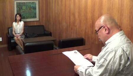 Jukujo-club 8174 熟女倶楽部 8174 木村梢 「面接に来た50代の熟女を隠し撮り」