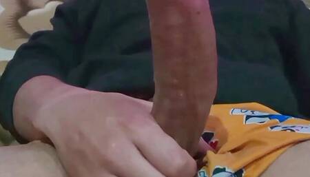 I love touching my cock