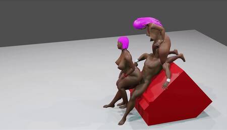 NAUGHTY NEEDS THREESOME