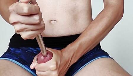 Cowgirl urethral torment