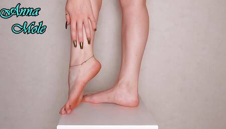 Soles and Toes Barefoot Calves