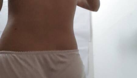 Hot teen girl virgin use finger for masturbation