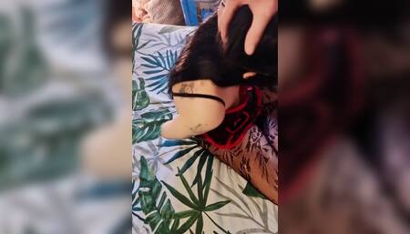 Submissive, Tied, Deep Throat and Facial