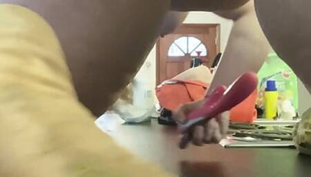 Playing with my favorite toy