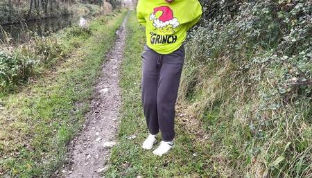 Outdoor Pee on the Trail