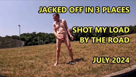 JACKED OFF IN 3 PLACES CAME BY THE ROAD JULY 2024