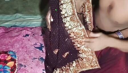 Indian hot Bhabhi sex with Boyfriend master (Hindi audio
