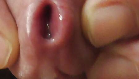 extreme close up cum