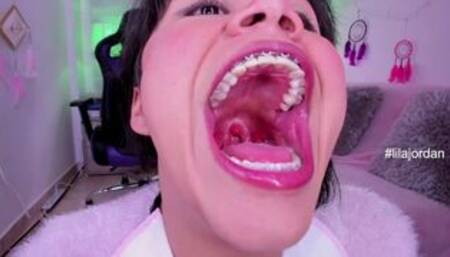 I brush my teeth and make a lot saliva