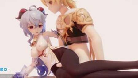 【R-18 MMD】AKT - Genshin Impact Short Compilation