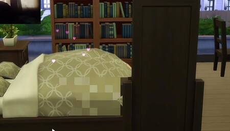 I used Guinn Wives to Make Woohoo's while naked in The Sims 4 Gameplay on Xbox One