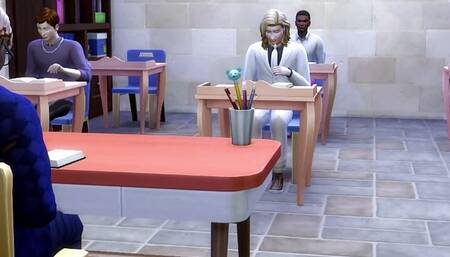 Horny Black professor pounding white boy  - Episode 1 - WickedWhims