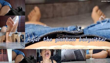 giantess babysitter hajar