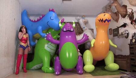 Custom Clip: Wonder Woman Massive Inflatables Destroy 2 - HD mp4