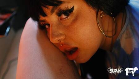 Up Close and Intimate: my MEAN Domme Girlfriend Bites me until i CRY