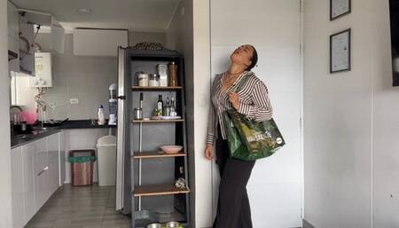 1080P Desperate nd embarrassed stepsis wants to stop hiccups