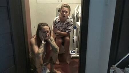 Double diarrhea at Sarah's house