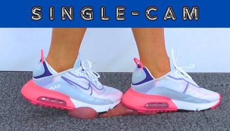 Squashed Under My Nike Air 2090's - Cock Cam - AmbersCBT - 63CC