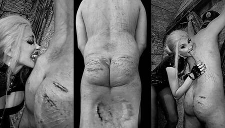 Extrem Bites with Marks - Blonde with a BIG MOUTH Mind Fuck