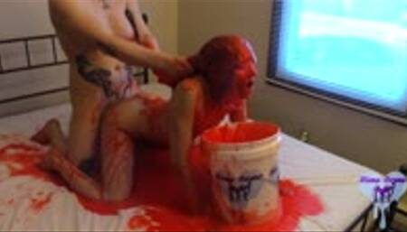 Sex and Head Dunks! Anal + Creampie POV