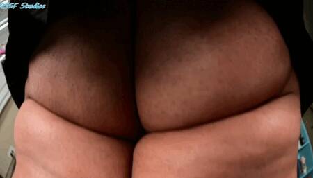 Nixlynka clumsy substitute teacher can't find her class!! Tiny bus TRAPPED IN HER ASS - MP4