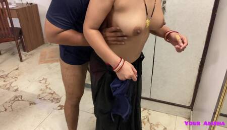 Brother-in-law Gave Back Massage to Sister-in-law and Fucked Her Like a Mare